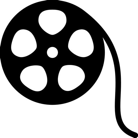 Collection 95+ Images Movie Reel Clip Art Black And White Completed