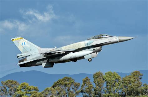 Hellenic Air Force F-16 During Exercise Photograph by Giovanni Colla ...