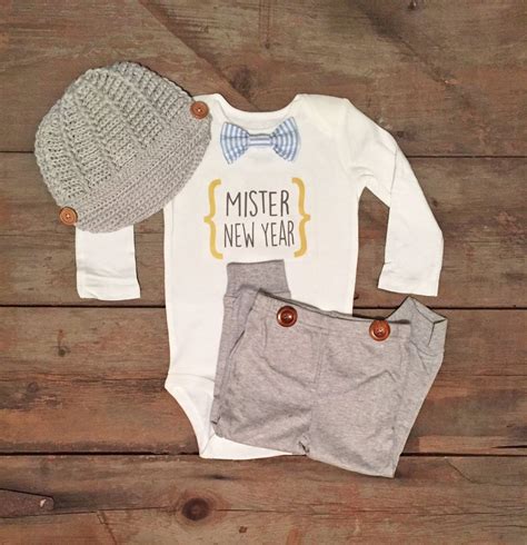 New Years Baby Boy Outfit Baby Boy New Years Outfit My First