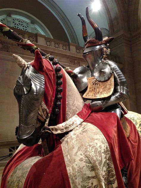 Armor for man and horse for the Gestech (joust of peace), reconstruction of a German jouster of ...