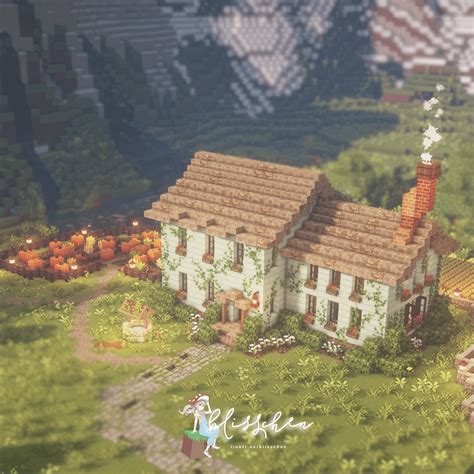 Cottage Core Minecraft House