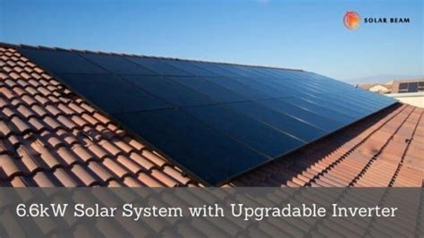 6.6kW Solar Panels System with Upgradable Inverter [At Best Price]