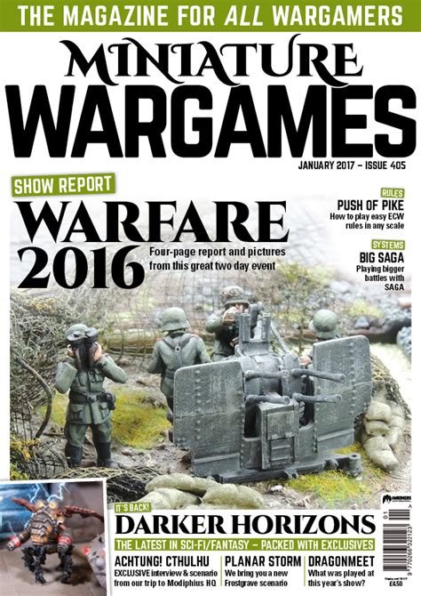 10mm Wargaming: Miniature Wargames 405, January 2017