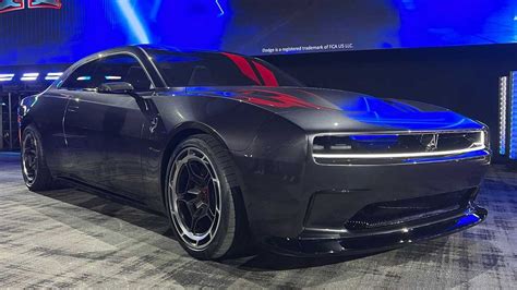 Dodge Charger Daytona SRT Concept debuts with "Fratzonic" EV exhaust