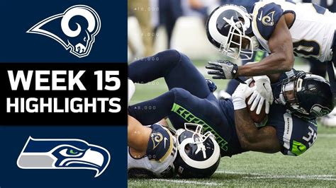 Rams vs. Seahawks | NFL Week 15 Game Highlights - YouTube