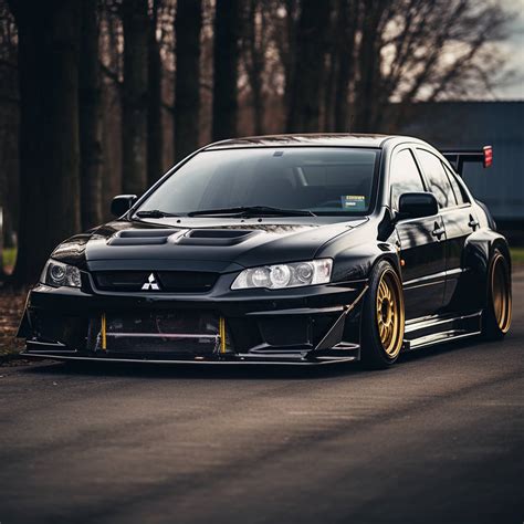 Mitsubishi Lancer Evo IX by LukesAIArt on DeviantArt