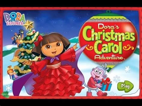 Dora And Friends Holiday Party Christmas Song Feature Dora's Christmas Carol Adventure - YouTube