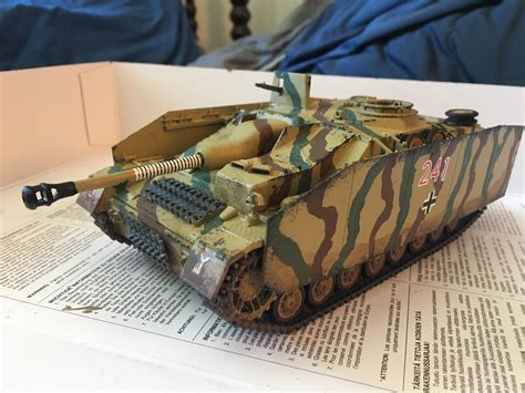 First German camouflage scheme on Tamiya’s 1:35 Stug IV. Any tips? : r ...