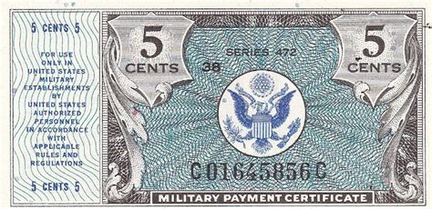 Military Payment Certificate Series 472 Value