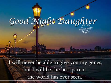 I will be the best parent – Good Night Daughter - Good Night Pictures ...