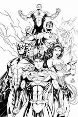 Dc Comics Coloring Pages sketch template