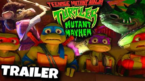 Teenage Mutant Ninja Turtles Mutant Mayhem Trailer Looks... - YouTube