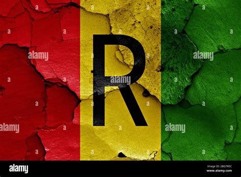 old Rwanda flag painted on cracked wall Stock Photo - Alamy