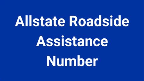 Allstate Roadside Assistance : Phone Number, Service