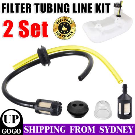 Replacement Whipper Snipper Line Trimmer Cutter Fuel Line Filter Hose Pipe Tank | eBay