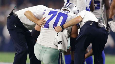 Cowboys offensive lineman Zack Martin returns to practice after knee ...