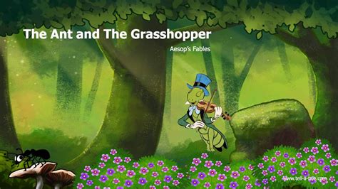 Aesop's Fables: The Ant and The Grasshopper | Bedtime Moral Story