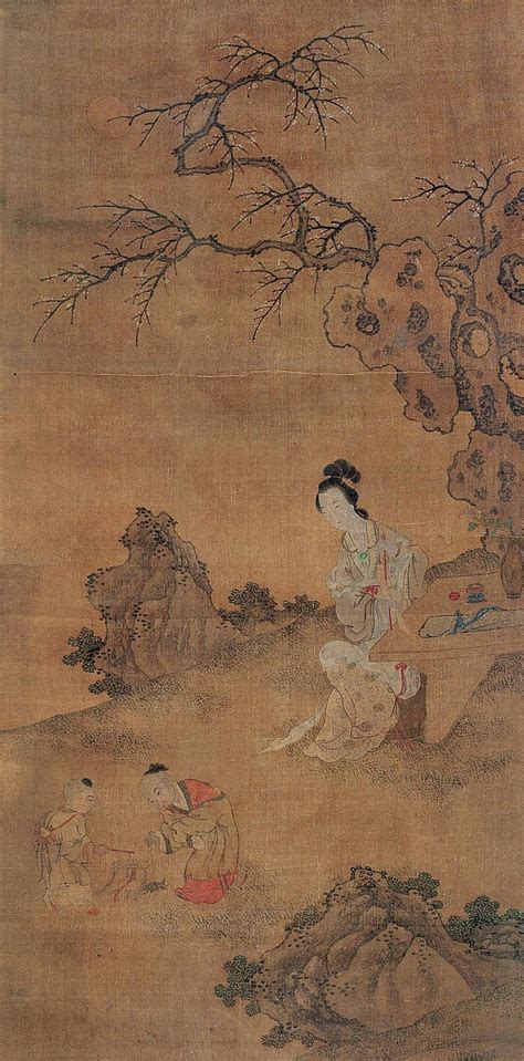 Qiu Ying (仇英) , 仕女图 | Chinese painting, Chinese art, China art