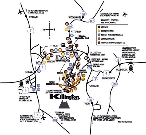 Maps of Killington ski resort in USA | SNO