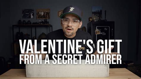 Valentine's Gift from a Secret Admirer - YouTube