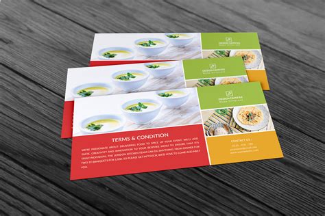 Restaurant Gift Voucher on Behance