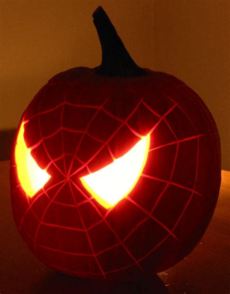 IRTI - funny GIF #7964 - tags: pumpkin spiderman halloween light jack o lantern