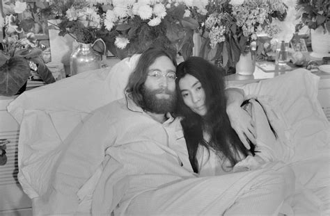 A Look Back at John Lennon and Yoko Ono's Infamous Honeymoon Bed-In