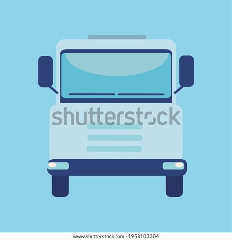 Blue Truck Icon Cartoon Vector Illustration Stock Vector (Royalty Free) 1958103304 | Shutterstock