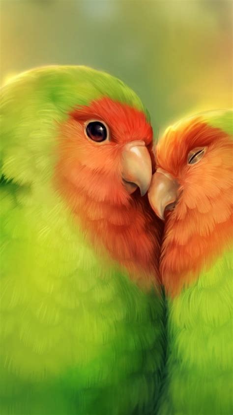 Aggregate 58+ love birds wallpaper super hot - in.cdgdbentre