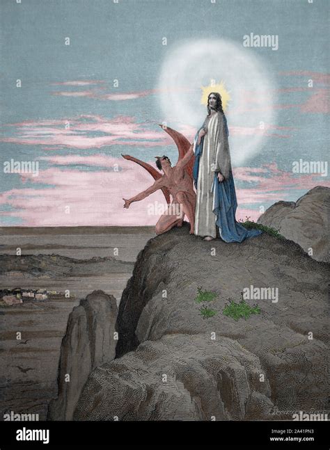 Jesus And Temptation High Resolution Stock Photography and Images - Alamy