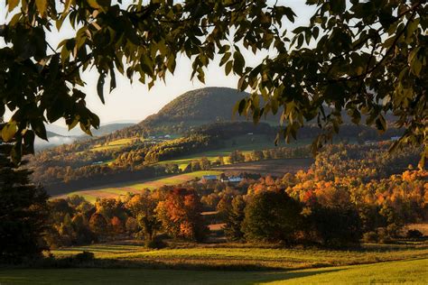 New England Fall Foliage - Peacham Vermont Photograph by Joann Vitali ...