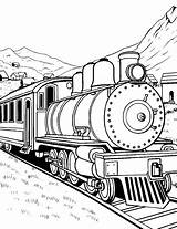 Free Printable Train Coloring Pages For Kids Detailed sketch template