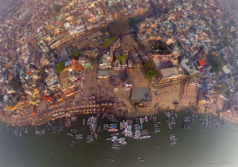 Varanasi #4 | Aerial photo, Varanasi, Aerial