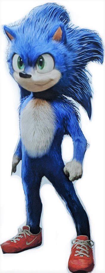 Movie Sonic with larger eyes : r/SonicTheHedgehog