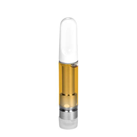 1mL 510 Push Top White Tip Vape Cartridge