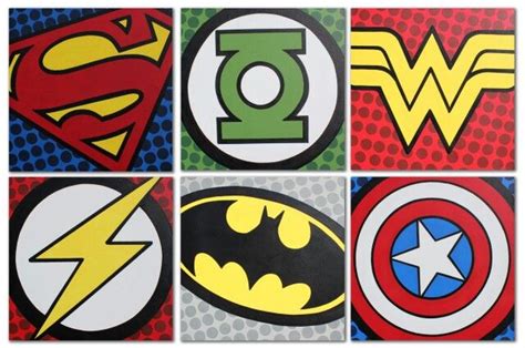 dc comics logos super heroes - Clip Art Library