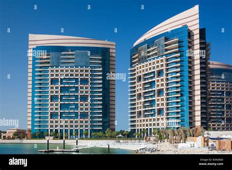 UAE, Abu Dhabi. Khalidiya Palace Hotel Stock Photo - Alamy