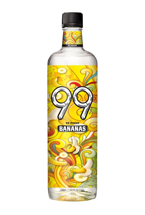 99 Bananas Flavored Liqueur - 750 ML | Cordial | OHLQ