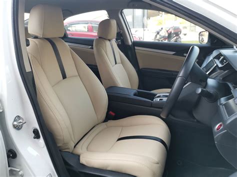 Honda Civic FC 1.8 2017 Leather Seat Covers & Upholstery Manufacturer - Newton Leather