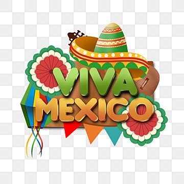 Viva Mexico Clipart Hd PNG, Viva Mexico Label Illustration, Viva Mexico ...