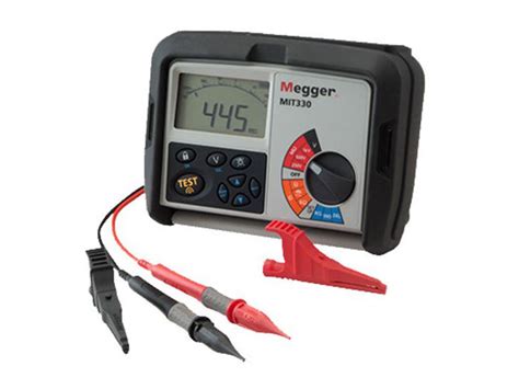 Megger MIT310 - Analog/Digital Insulation Tester (250, 500 and 1000V) | TEquipment