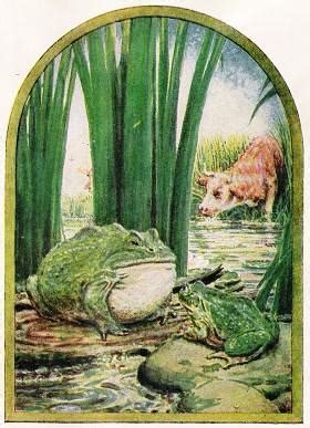 The Frog And The Ox | Aesop Fables | 5 Minute Bedtime