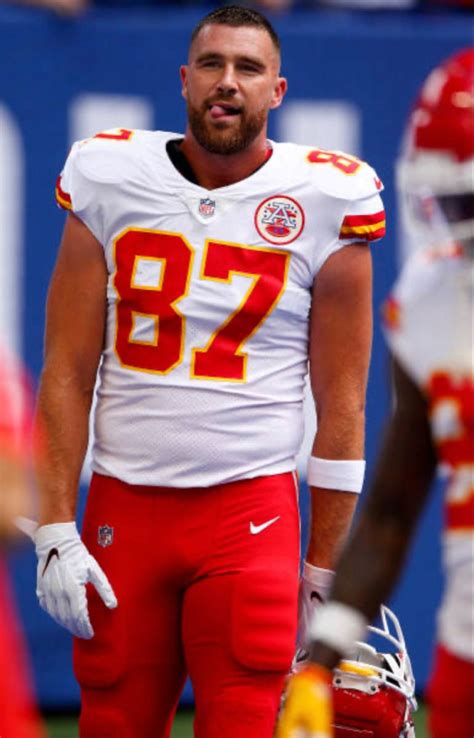 Pin by Heather Phillips on Man o man | Travis kelce, Cute football ...