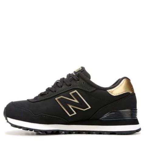 New Balance 515 Black Gold Tennis Shoe Sneaker | Womens sneakers, Nike ...