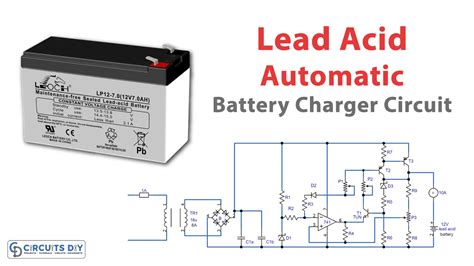 Automatic Lead Acid Battery Charger Circuit