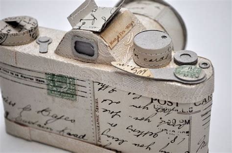 Jennifer Collier Recycles Old Literature Into Incredible Paper Objects | Paper camera, Paper art ...