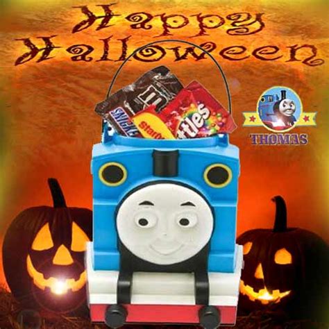 Thomas The Train Halloween Bag Trick Or Treat Candy Pail Toy | Train Thomas the tank engine ...