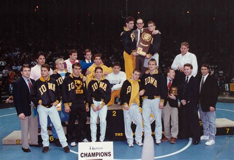 1991 and 1992 University of Iowa Team