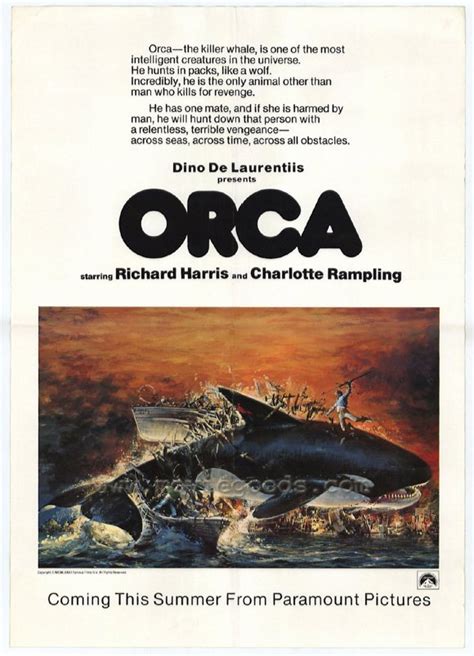 Orca Movie Posters From Movie Poster Shop