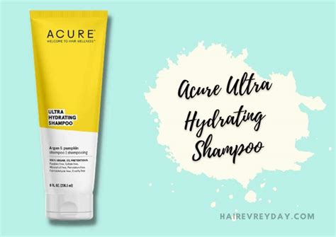 Acure Ultra Hydrating Shampoo Ingredients + Review 2024 - Hair Everyday ...